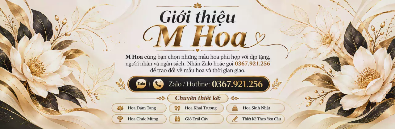 Ảnh bìa Shop hoa tươi Xã Vĩnh Hựu Đồng Tháp - Từ lời nhắn đến món hoa vừa ý